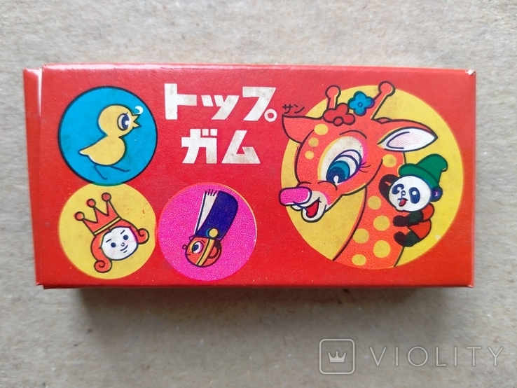 Япония Top Sun коробочка от жвачек 1970-80 года, фото №7