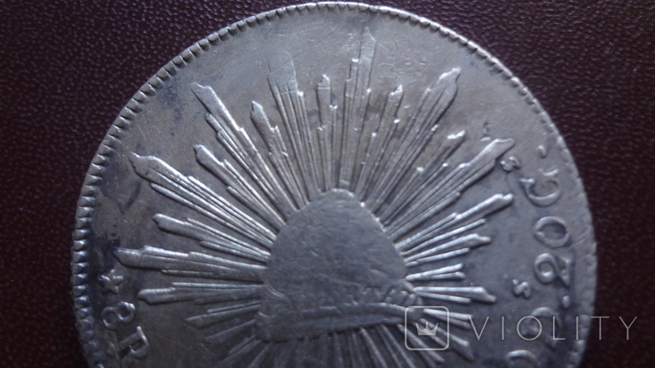 8 реалов 1878 Мексика серебро (8.3.8), фото №3