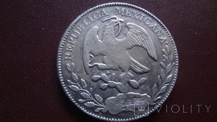 8 реалов 1878 Мексика серебро (8.3.8), фото №5