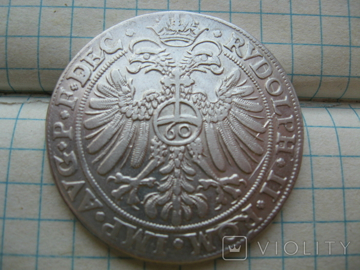 Гульденталер 1599 (CI I IC) Нюрнберг. См. обсуждение., фото №5