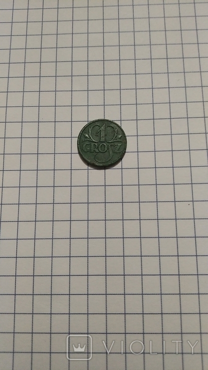1 грош 1927р, фото №4