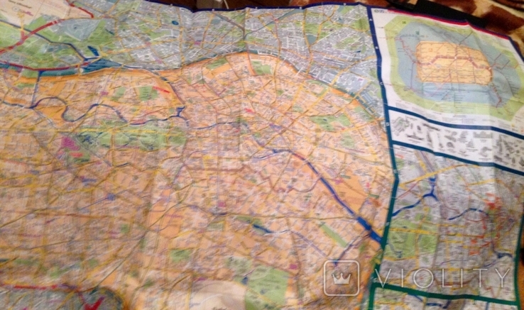 Карта путеводитель Берлина с метро на немецком оригинал из Германии, фото №3