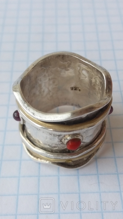 Кольцо, перстень. Серебро 925 проба. 11,8гр.