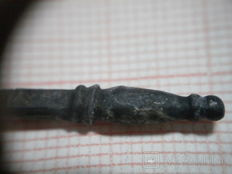 Римская серебряная ложка Cochlearium 14,25гр., фото №8