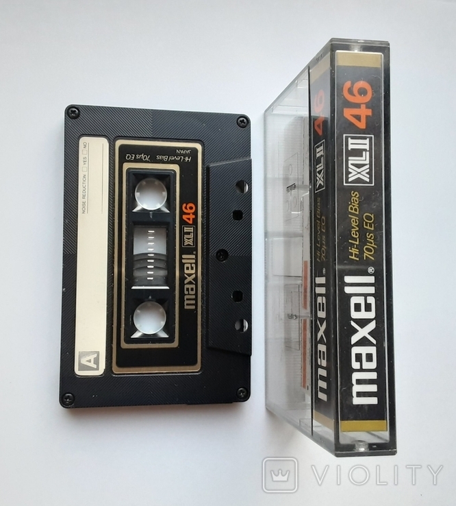 Аудиокассета Maxell XLII 46 (1978 Jap), фото №7