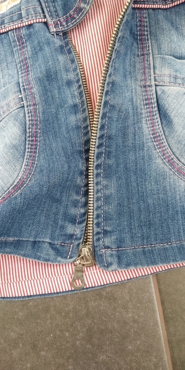 Детская джинсовая куртка, фото №11