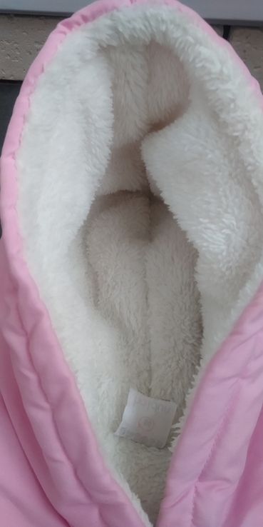 Комбинезон-Человечек для новорожденных розовый 84 см., фото №3