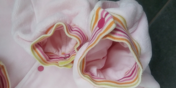 Человечек для новорожденных розовый , рост - 68-74 см., фото №7