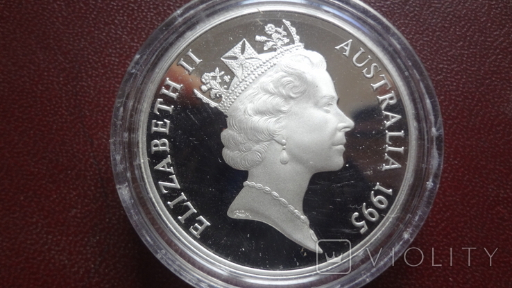 10 долларов 1995 Австралия Нумбат серебро (8.4.11)~, фото №4