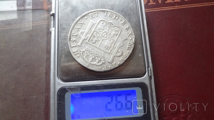 8 реалов 1808 Перу серебро (8.4.14)~, фото №8