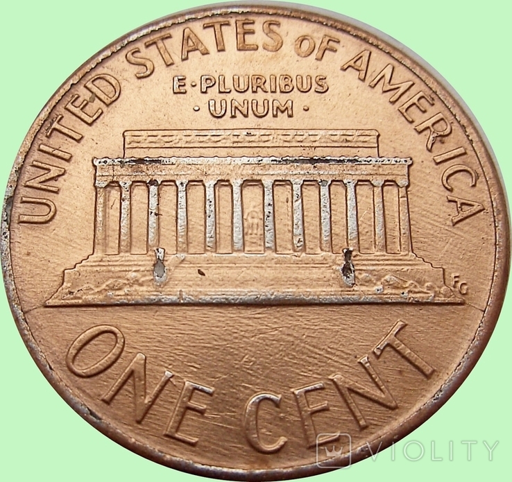 118.US 4 coins 1 cent, 1979-2017 Lincoln Cent, photo number 7