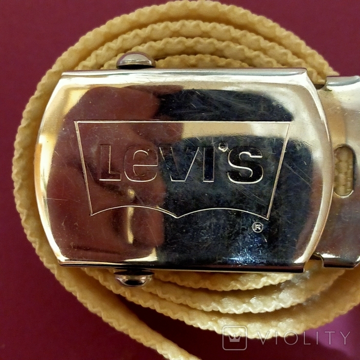 Оригинальный винтажный пояс Levi's, фото №8