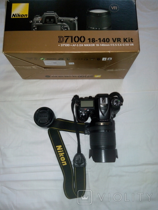 Nikon D7100 kit 18-140,+об'єктив Nikon50мм,рюкзак,штатив,флешка на64gb, фото №4