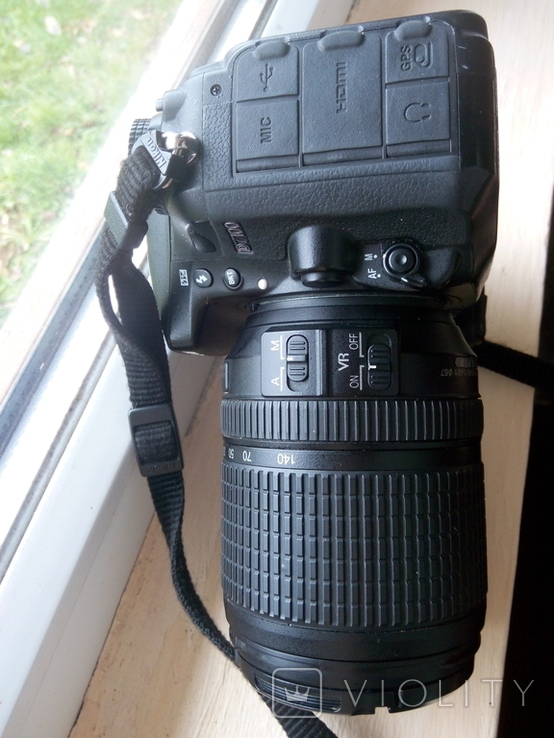 Nikon D7100 kit 18-140,+об'єктив Nikon50мм,рюкзак,штатив,флешка на64gb, фото №12