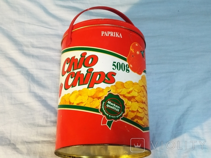 Ведро из под чипсов Chio Chips, фото №2