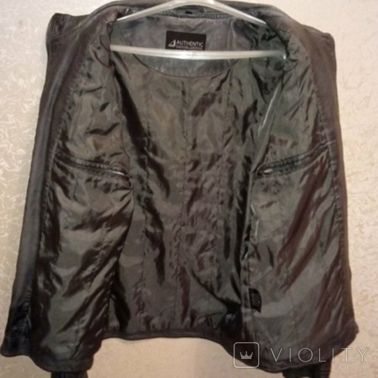 Куртка с искусственной кожи AUTHENTIC, фото №6