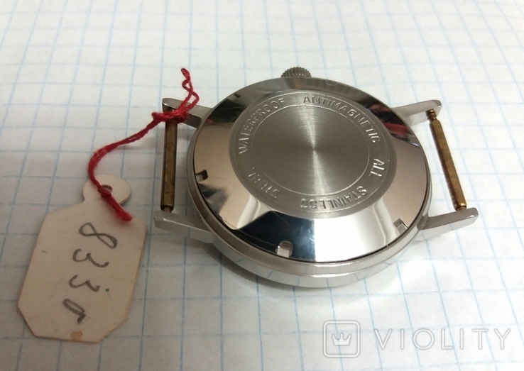 Новые немецкие часы Lubra, автоподзавод, Incabloc, 60- е годы, фото №6