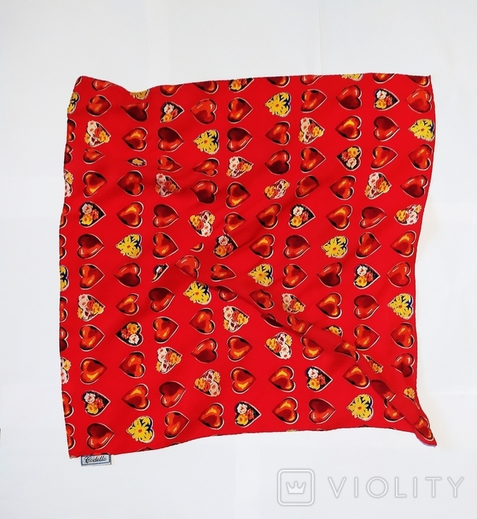 Шелковый платок-паше Codello, от итальянского дизайнера Риналдо Коделло, photo number 6