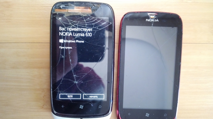 Смартфон Nokia Lumia 610 2шт., фото №6