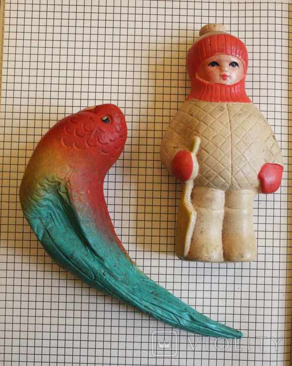 Резинові іграшки-пищалки СРСР