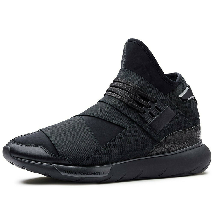 Кроссовки Adidas Y-3 Qasa High "Black", фото №2
