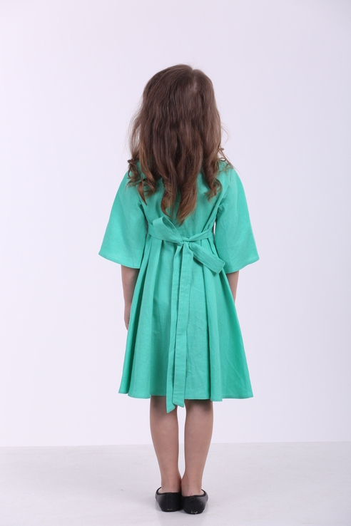 Дитяча сукня вишиванка "Невісточка" м'ята, photo number 5