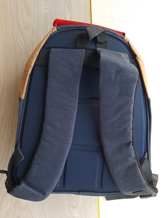 Крепкий подростковый рюкзак (сине-красный), фото №3