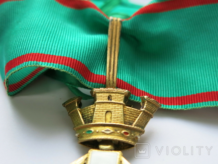 Крест Командор Орден За заслуги перед Итальянской Республикой Знак 3 степ. Италия, numer zdjęcia 7