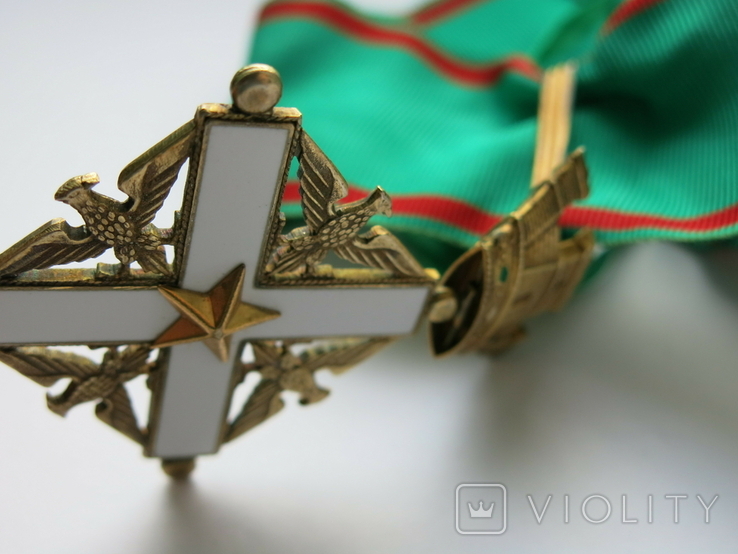 Крест Командор Орден За заслуги перед Итальянской Республикой Знак 3 степ. Италия, numer zdjęcia 9