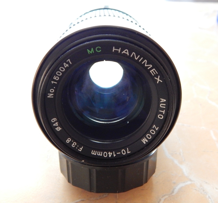 MC HANIMEX Automatik ZOOM 70-140mm F:3,8 ф49 Made in Japan., фото №10
