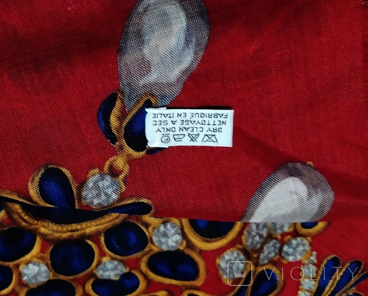 Новый шерстяной платок-шаль CHANEL, Италия, фото №6