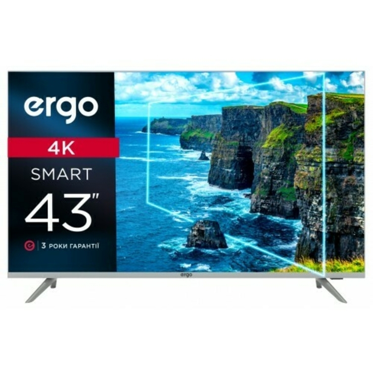 LED-телевизор ERGO 43 дюйма 4K Smart TV Уценка