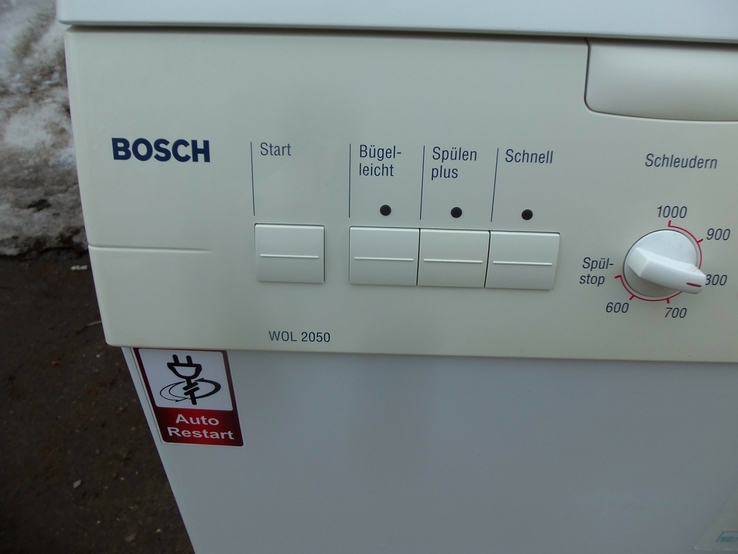 Пральна машина BOSCH WOL2050 5 кг з Німеччини, photo number 4