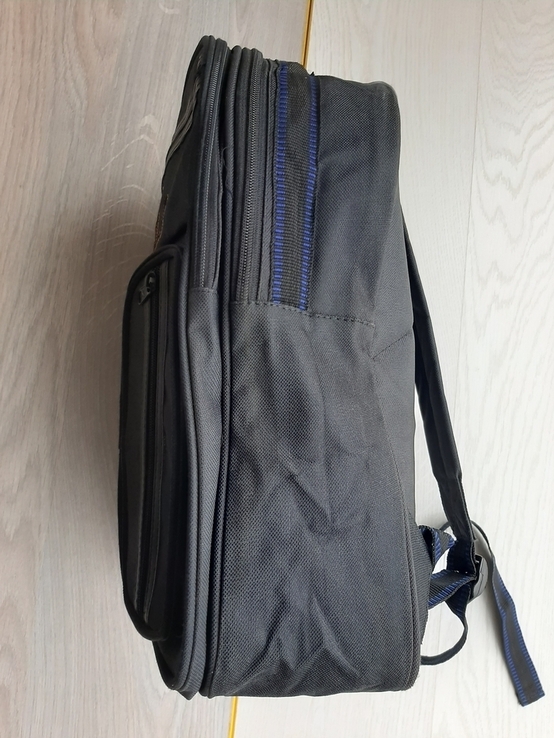 Крепкий мужской рюкзак (черный), фото №4