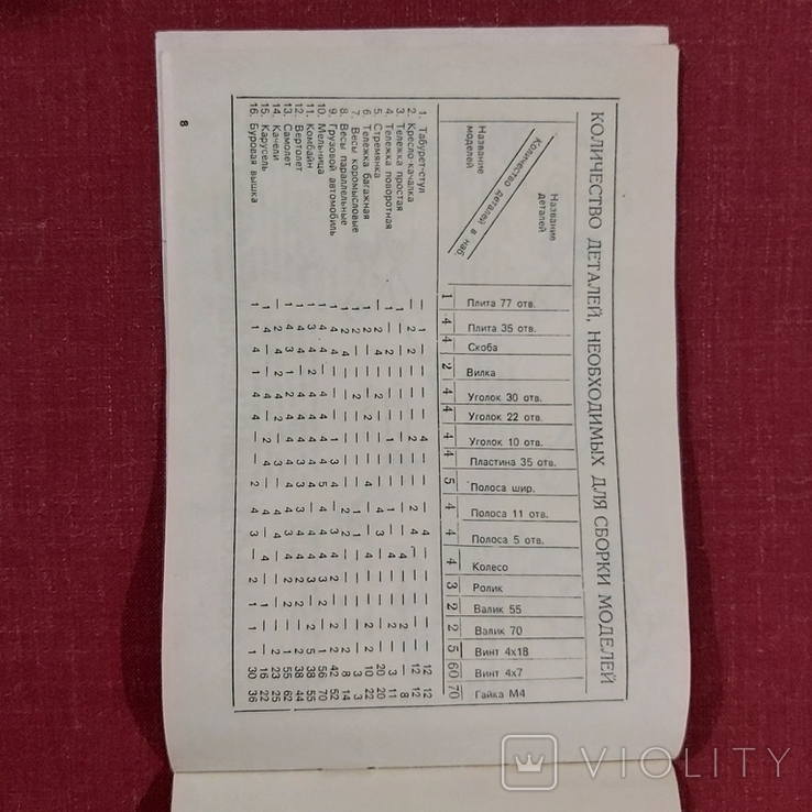 Инструкция 1992 г. к детскому конструктору, фото №6