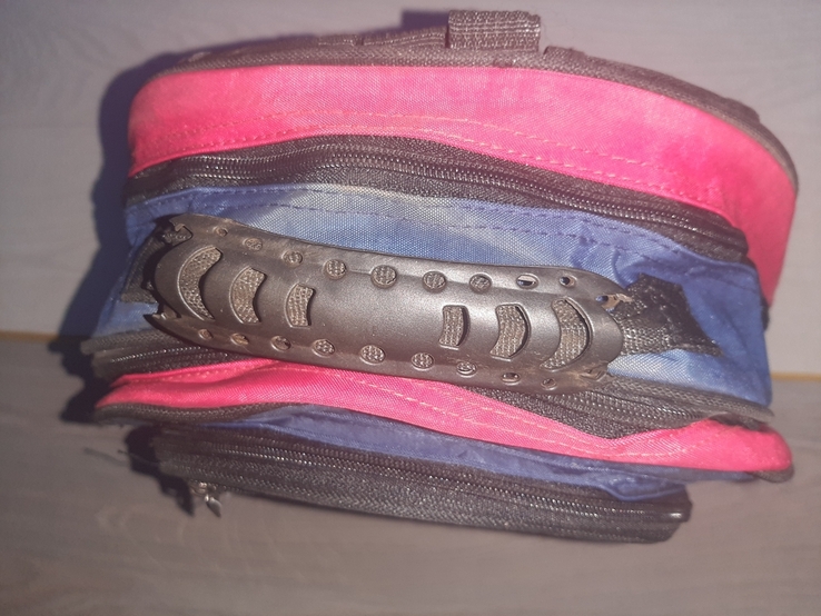 Крепкий подростковый рюкзак для мальчика (красный), фото №5