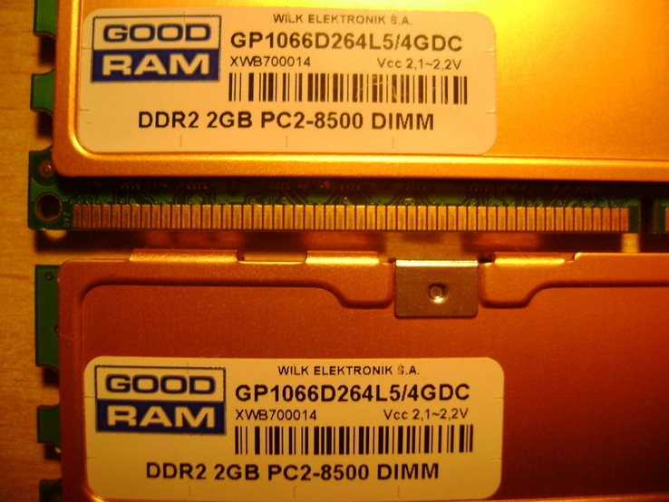 Память DDR2 2gb 1066MHz (2х2gb), фото №4