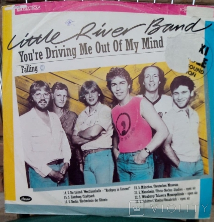 Винил из Германии Little River Band You're Driving Me Out Of My Mind 1983