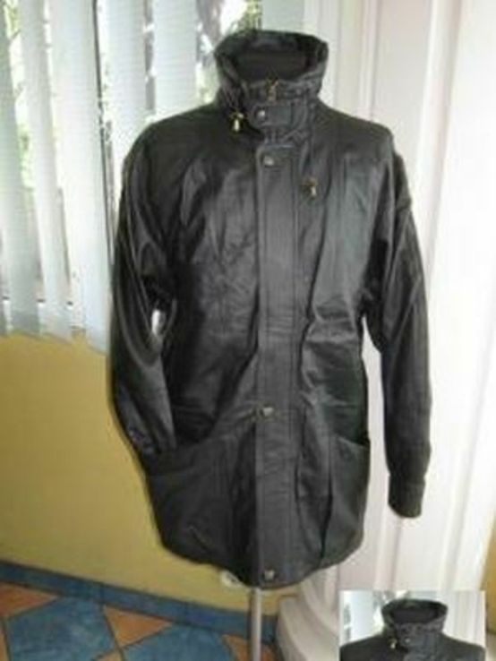 Большая утеплённая кожаная мужская куртка М. FLUES. Лот 179, photo number 2