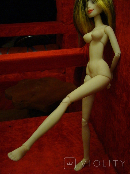 Doll articulated in a single copy, 45 cm, American plastic, photo number 11
