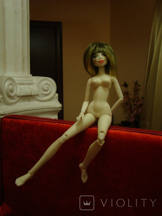 Doll articulated in a single copy, 45 cm, American plastic, photo number 12