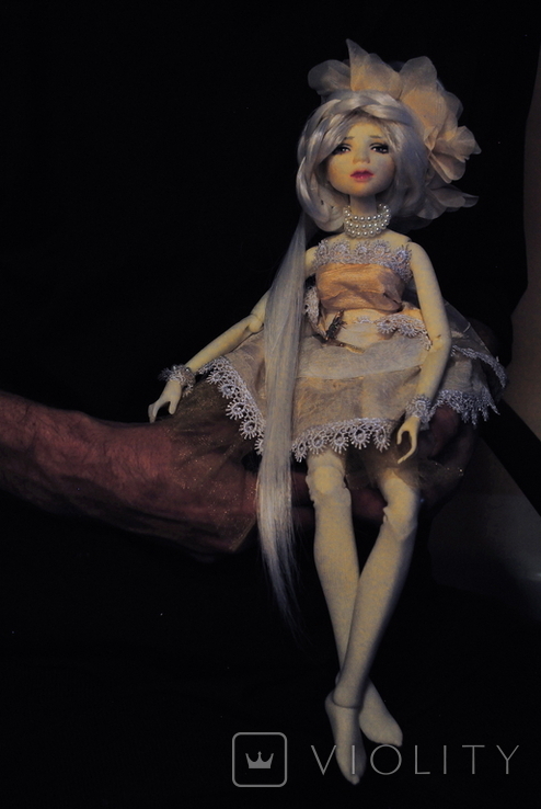 Doll articulated in a single copy, 45 cm, American plastic, photo number 13