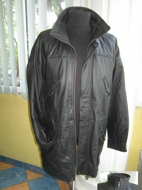 Кожаная мужская куртка C.A.N.D.A. (C&amp;A), Германия. Лот 181, numer zdjęcia 2