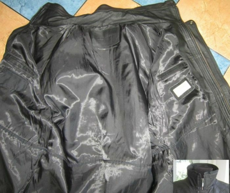 Кожаная мужская куртка C.A.N.D.A. (C&amp;A), Германия. Лот 181, numer zdjęcia 8