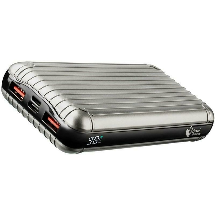 Дополнительная батарея Krazi KZ-PB001 Air MaQ 20000mAh (74W) Silver, фото №2