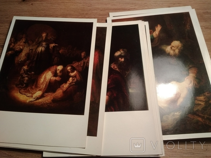 Набор открыток Рембрандт. Избранные картины., фото №2