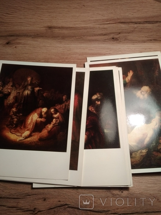 Набор открыток Рембрандт. Избранные картины., фото №3