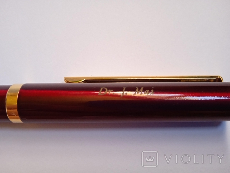 Позолоченная перьевая ручка Германия, фото №3