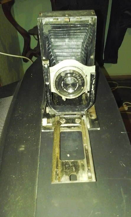 Історична польова камера, обектив Compur, фото №3
