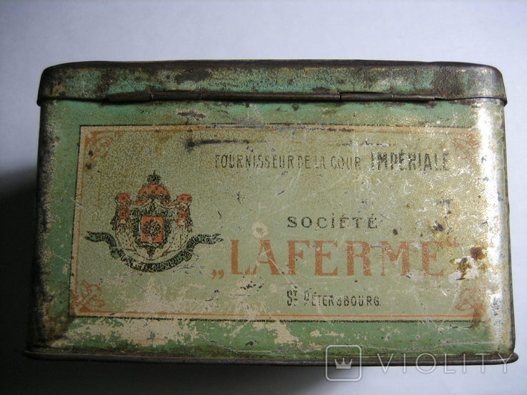 Коробка від тютюну "лафермъ", фото №4